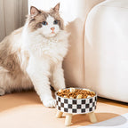 Polka Dot Non-Slip Stainless Steel Bowl for Cats and Dogs - view 4