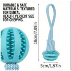Braided Rope Treat Ball Chew Toy for Dogs - view 6