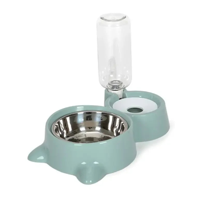 Automatic Pet Food and Water Fountain