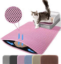 Double-Layer Waterproof Cat Litter Mat, Large