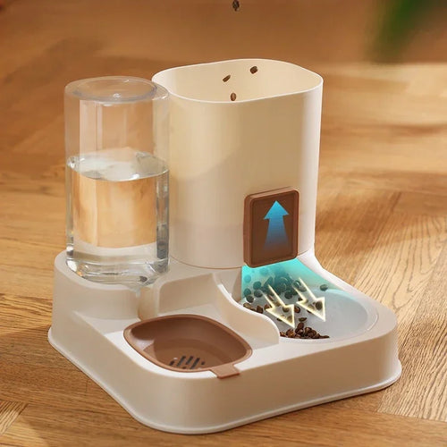 All-in-One Food Bowl and Water Feeder for Cats and Dogs - view 2