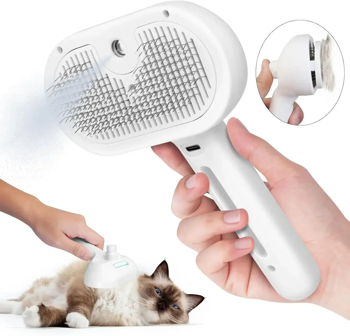 Water Mist Dematting Grooming Comb for Cats and Dogs - view 2