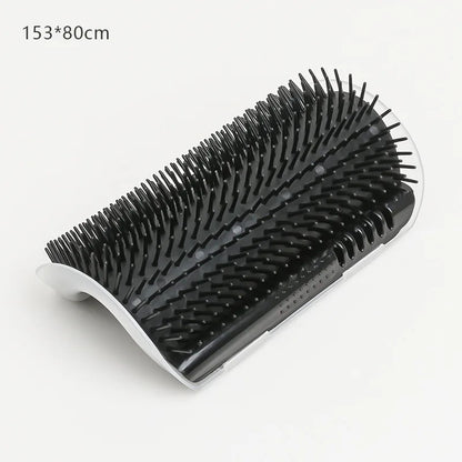 Cat Massage Tool Pet Hair Removal Massage Comb Wall Corner Self Cleaning Rubbing Brush Cats Toys Pet Beauty Supplies