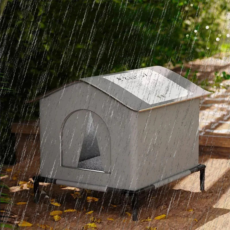 Waterproof Outdoor Winter Cave Bed for Cats and Small Dogs - view 3