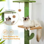 5-Tier Cactus Cat Tree, Floor to Ceiling - view 5