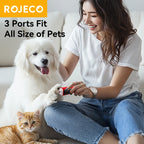 ROJECO Electric Pet Nail Grinder with LED Light