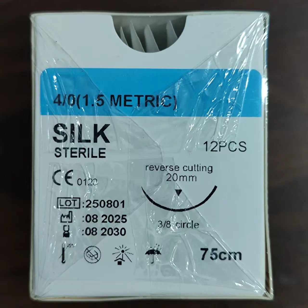 Pet animal absorbable suture, needle surgical suture, veterinary specific 2-0 suture, PGA 910 cat and dog suture