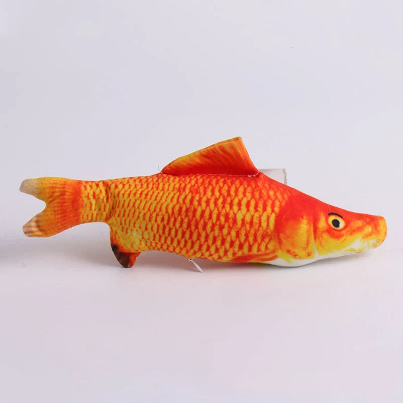 Plush Fish Chew Toy for Cats - view 7