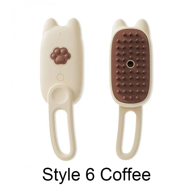 Rotating 3-in-1 Steam Grooming Brush for Cats - view 12