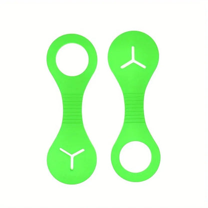 Silicone Dog Poop Bag Holder Leash Clip Pet Poop Bag Dispenser Hands-free Clip Dog Products Outdoor Travel Pet Waste Bag Holder