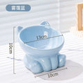 Tilted Ceramic Raised Bowl for Cats and Dogs - view 8