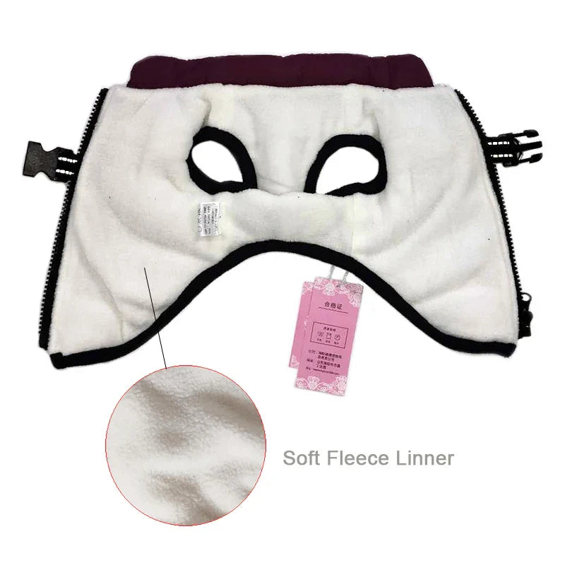 Winter Warm Large Pet Dog Jacket with Harness Waterproof Big Dog Coat for Labrador Chihuahua French Bulldog Outdoor Dog Clothes