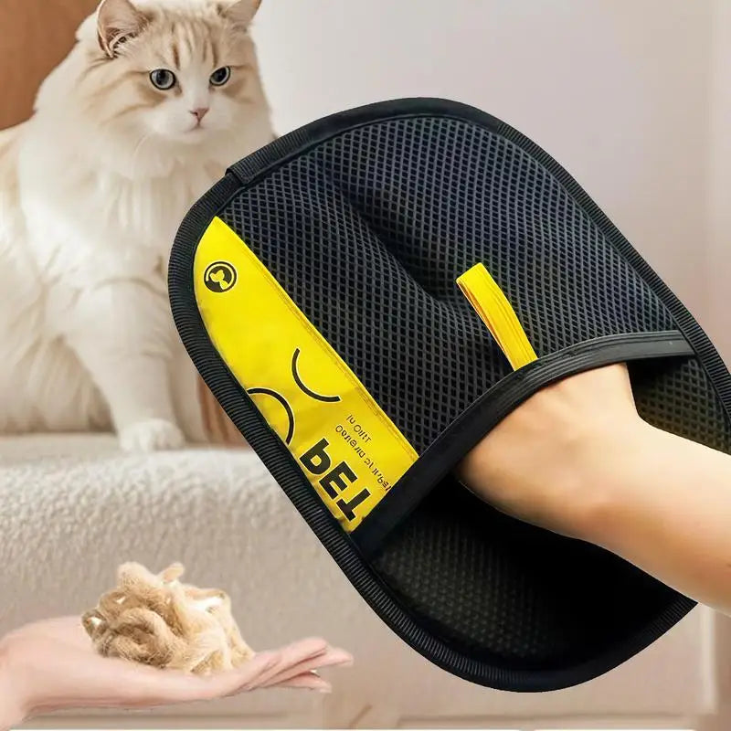 2-in-1 Grooming Glove and Lint Roller for Cat and Dog Hair - view 2