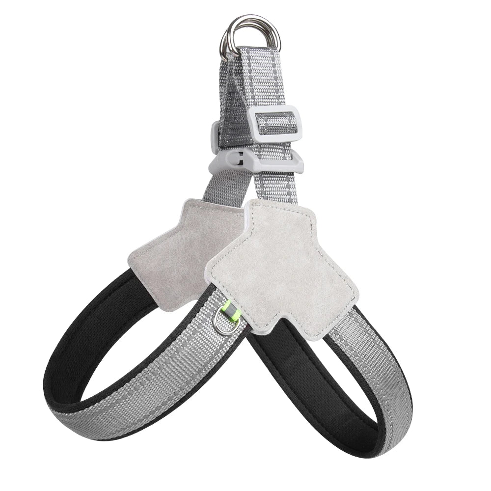 Adjustable Reflective Dog Harness for Hiking