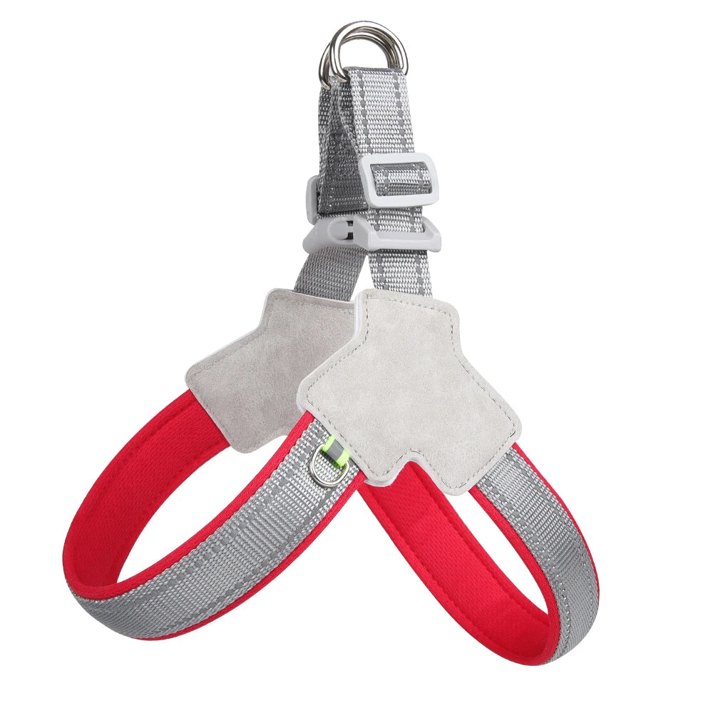 Adjustable Reflective Dog Harness for Hiking