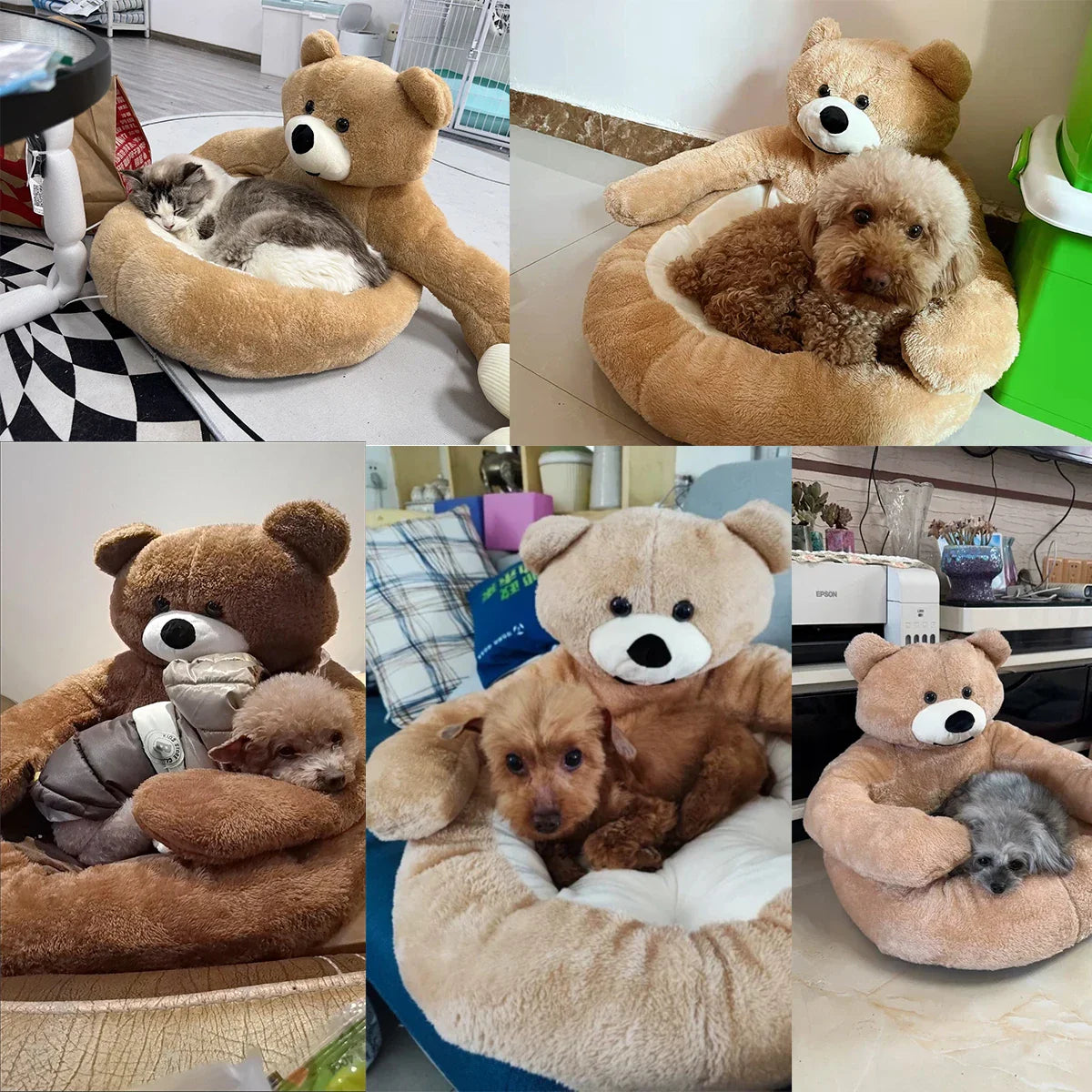 Fluffy Dog Sofa Bed Basket - view 4