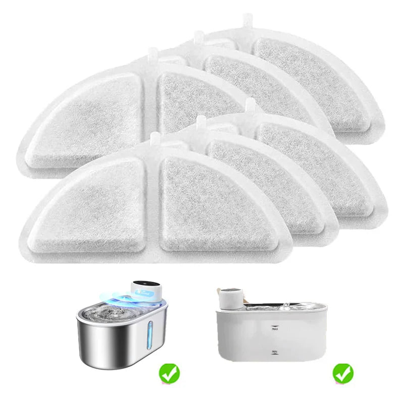 Replacement Carbon Filters for Cat Water Fountains