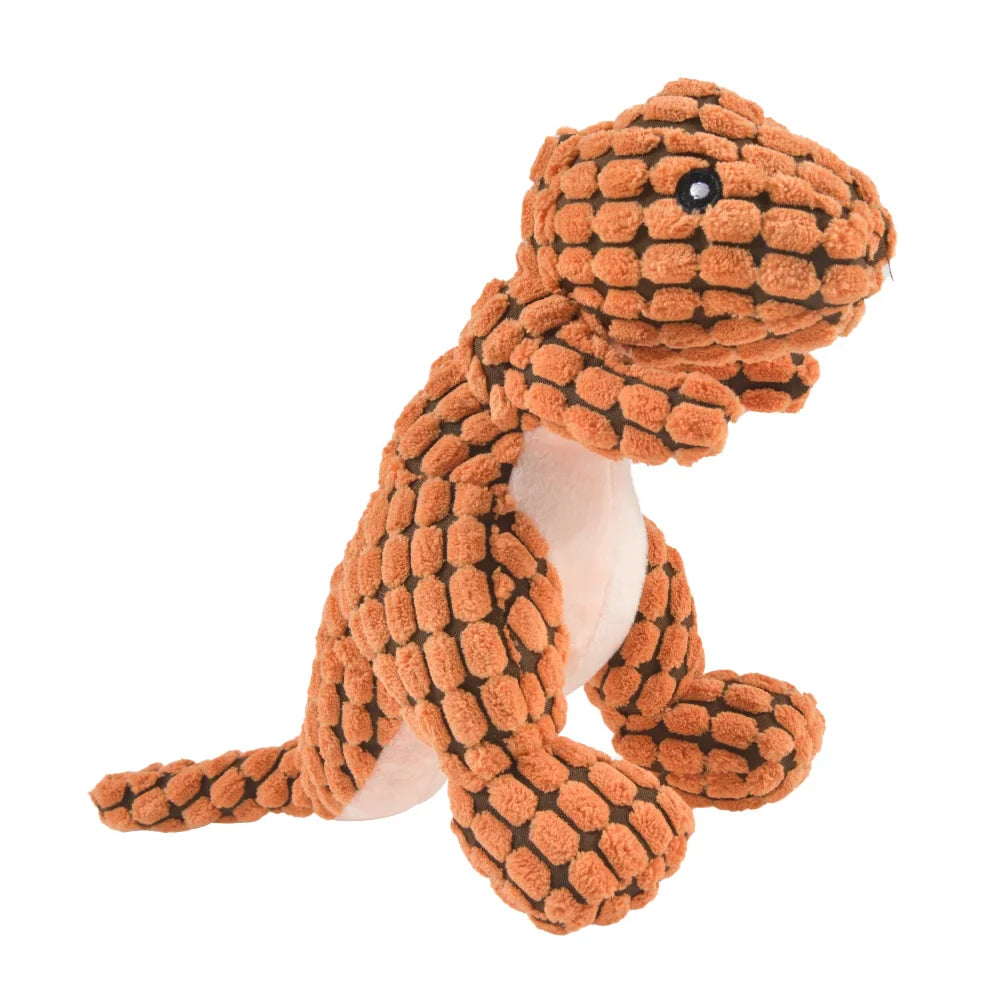 Plush Dinosaur Chew Toy for Small Dogs and Cats - view 18