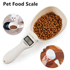 Digital Pet Food Measuring Scoop Scale for Dogs and Cats