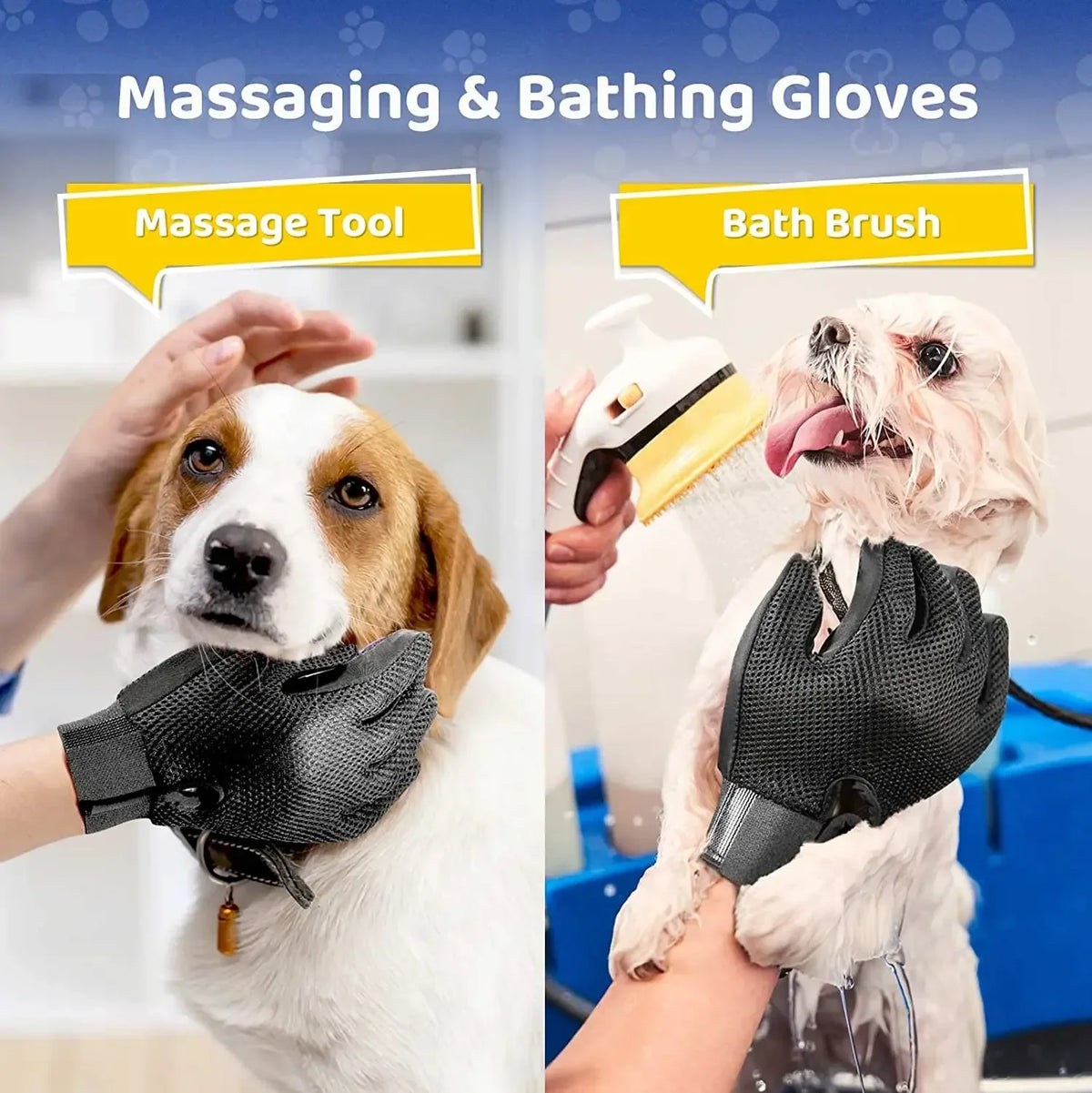 Gentle Grooming Glove for Dogs and Cats - view 4