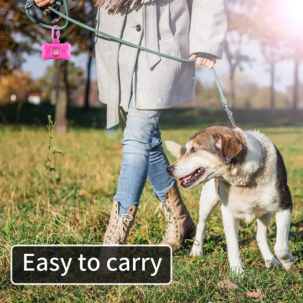Solid Color Dog Poop Bags, Portable Rolls - view 6