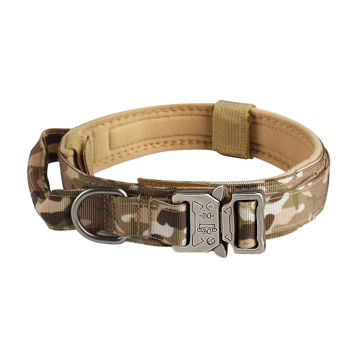 Tactical Nylon Dog Collar with Metal Buckle - view 6