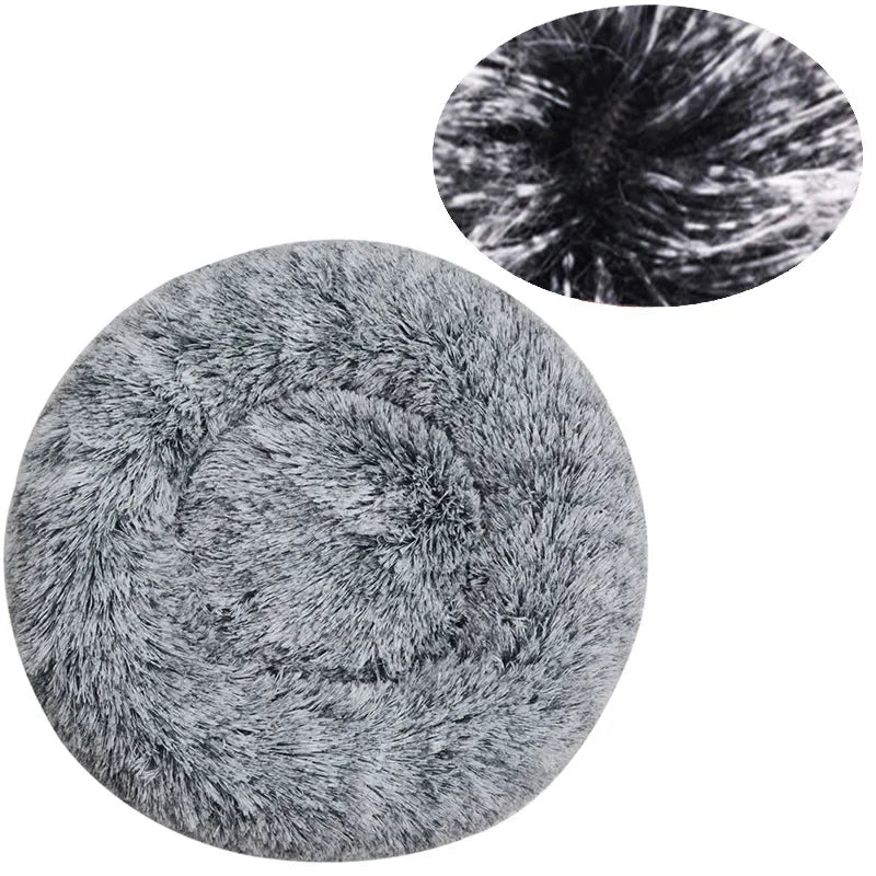 Super Soft Round Plush Dog Bed, 6 Sizes - view 22