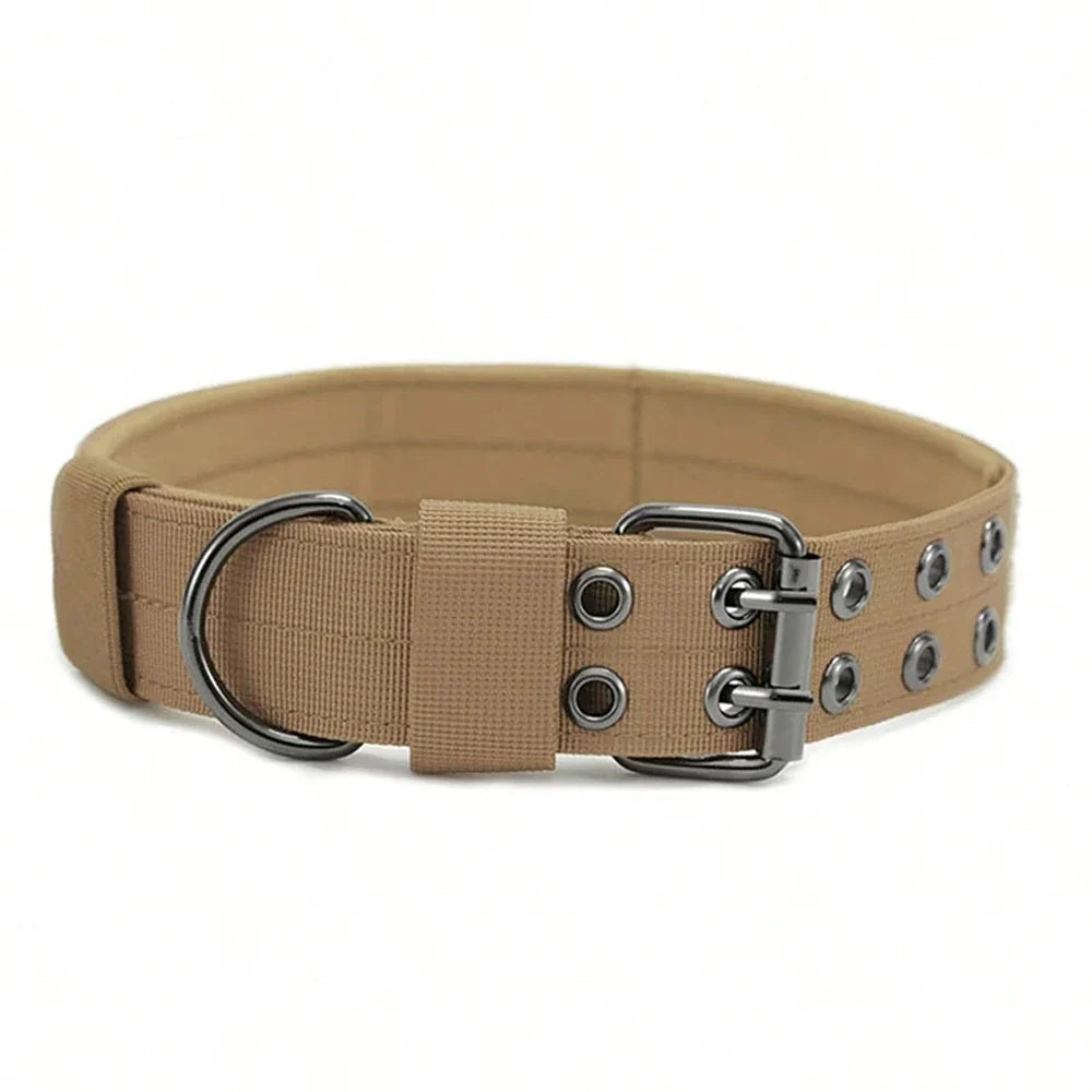 Military-Style Tactical Dog Collar for Medium and Large Dogs - view 10