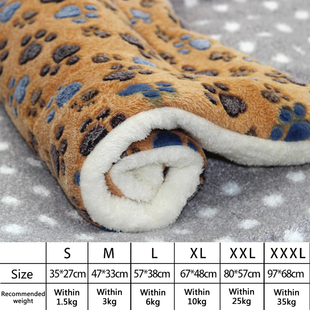 Thick Flannel Blanket Bed Mat for Dogs and Cats - view 18
