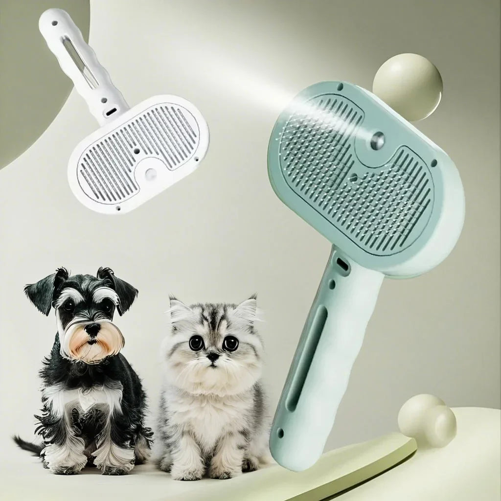 Water Mist Dematting Grooming Comb for Cats and Dogs