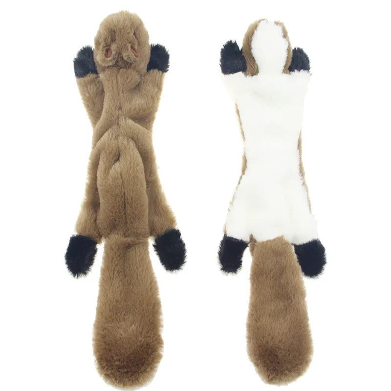 Stuffing-Free Squeaky Animal Dog Toy, 45cm