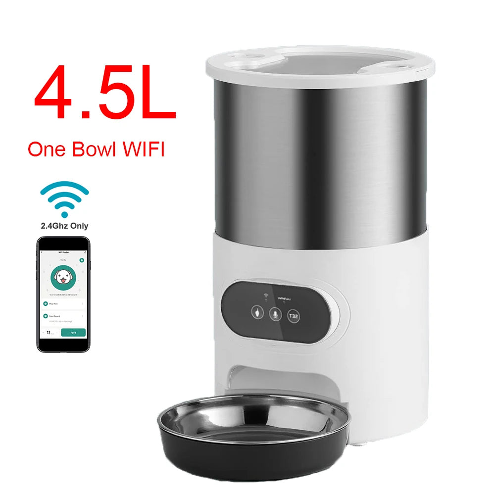 Tuya Smart App-Controlled Pet Feeder