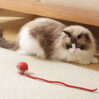 Automatic Rolling Ball Cat Toy with Tail, 1-3 Pack - view 2