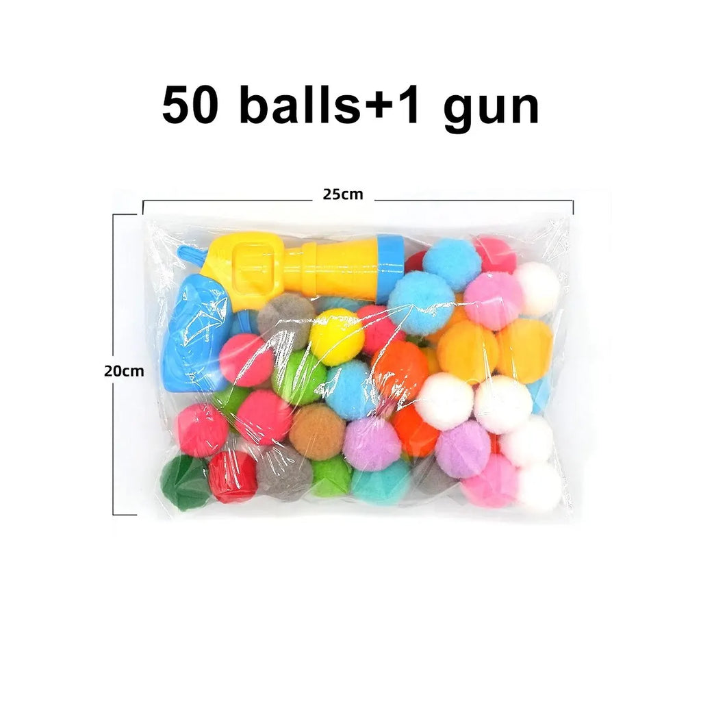 Silent Plush Ball Launcher Cat Toy - view 6