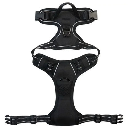 Reflective Adjustable Breathable Vest Chest Strap for Small Medium Large Dogs Pet Dog Harness Cat Puppy Collar Dog Accessoires