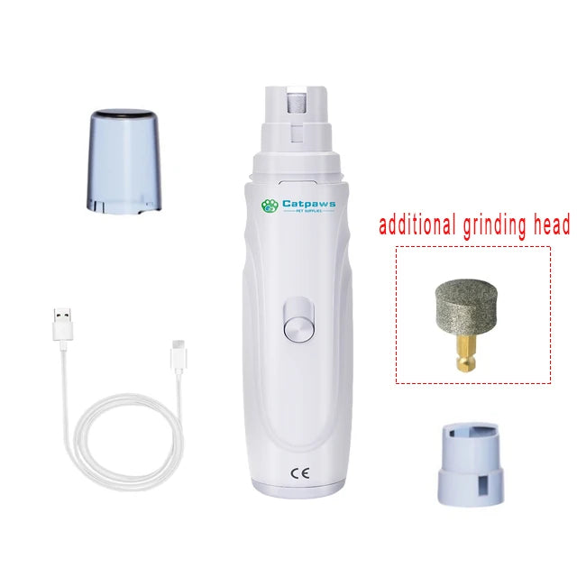 USB Rechargeable Electric Pet Nail Grinder