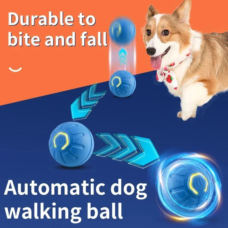 USB Automatic Bouncing Ball Toy for Dogs and Cats - view 2
