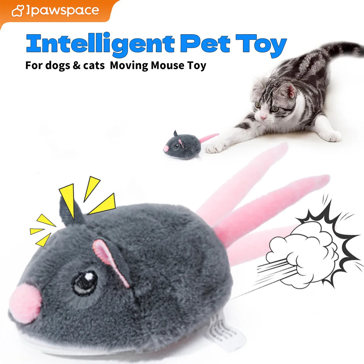 Electric Interactive Mouse Cat Toy