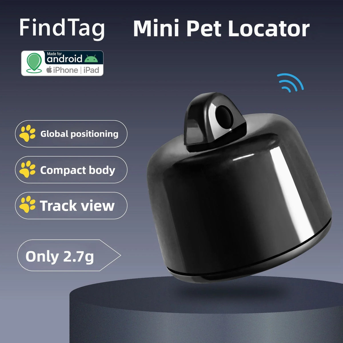 Mini GPS Tracker for Dogs and Cats - view 2