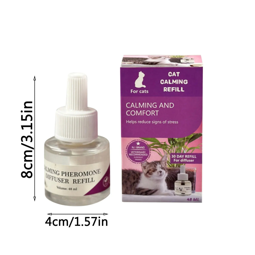 Cat Calming Pheromone Diffuser, 48ml