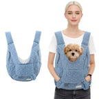 Extra-Large Waterproof Chest Carrier Backpack for Dogs and Cats