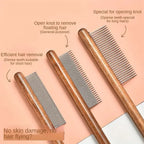 Solid Wood Flea and Grooming Comb for Cats and Dogs - view 5