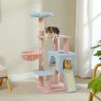 Flower Cat Tree with Sisal Scratching Posts - view 2
