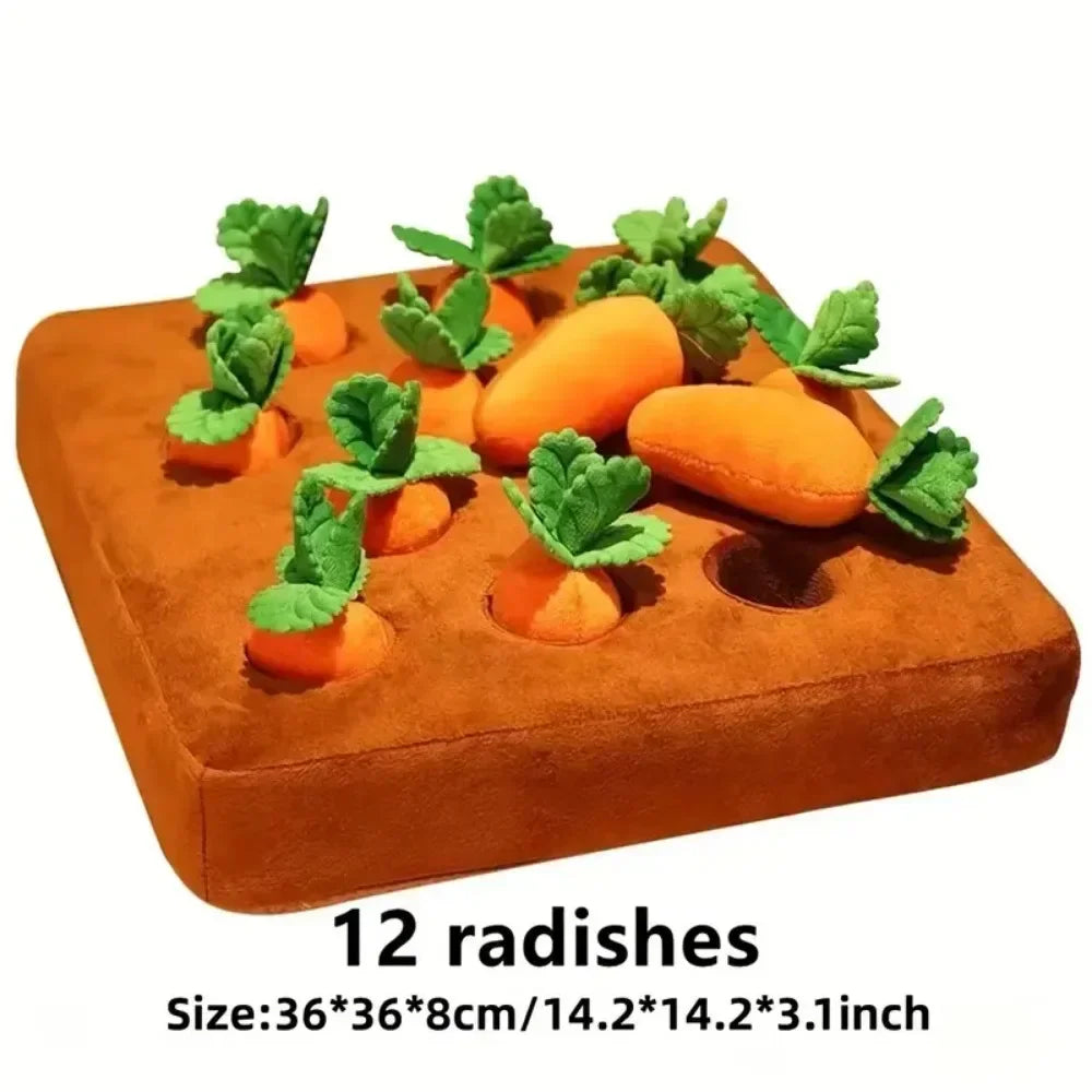 Carrot Snuffle Mat Puzzle Toy for Dogs and Cats - view 9