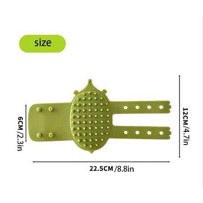 2/1Pcs Pet Cat Hair Removal Massage Comb Cats Scratching Rubbing Brush Kitten Grooming Selfcleaning Scratchers Cleaning Combs