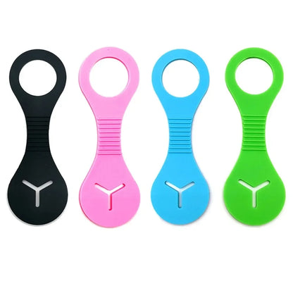 Silicone Dog Poop Bag Holder Leash Clip Pet Poop Bag Dispenser Hands-free Clip Dog Products Outdoor Travel Pet Waste Bag Holder