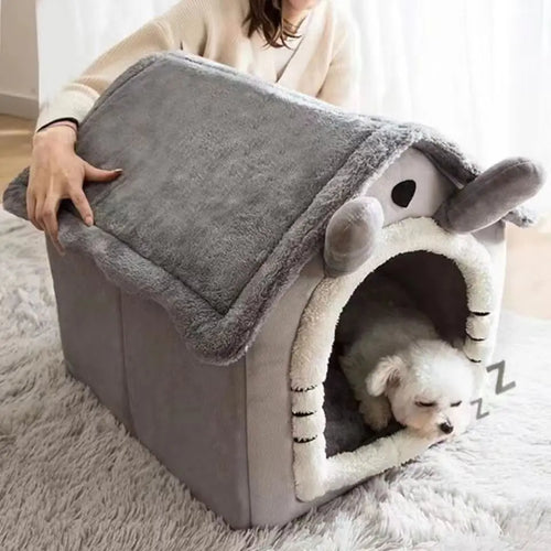 All-Season Washable Dog House Bed for Small Dogs - view 2