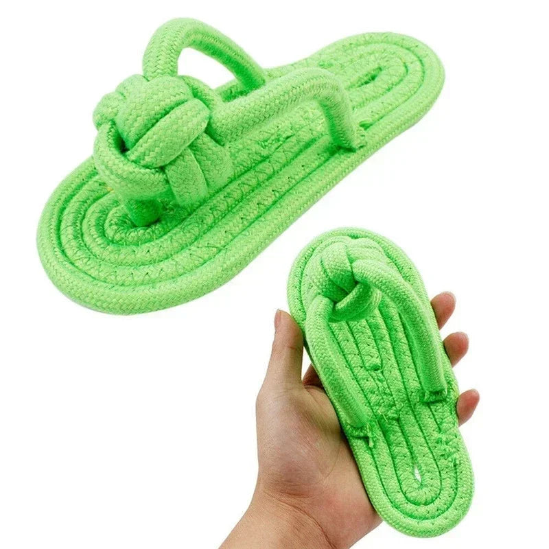 Cotton Slipper Rope Chew Toy for Dogs - view 5