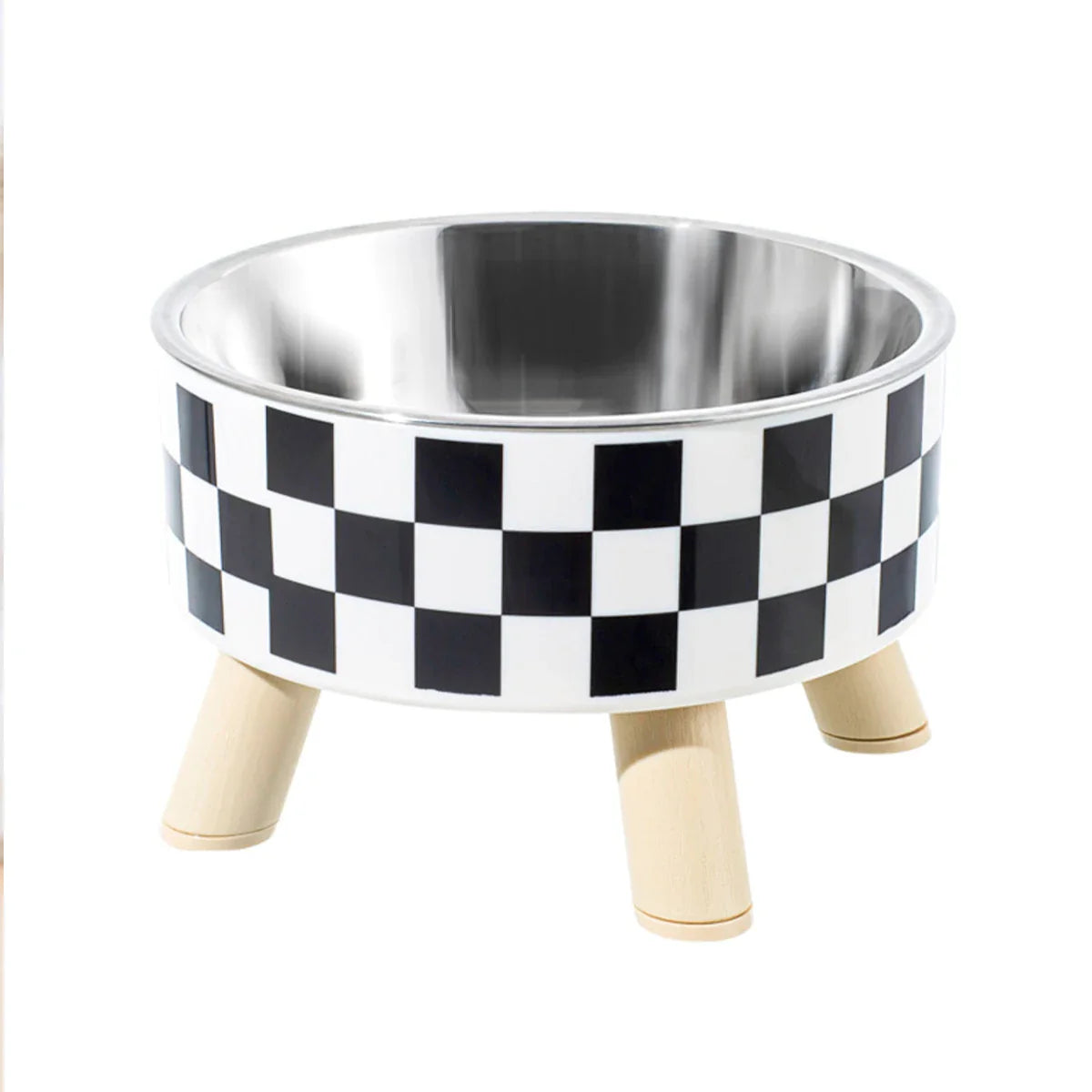 Polka Dot Non-Slip Stainless Steel Bowl for Cats and Dogs - view 8