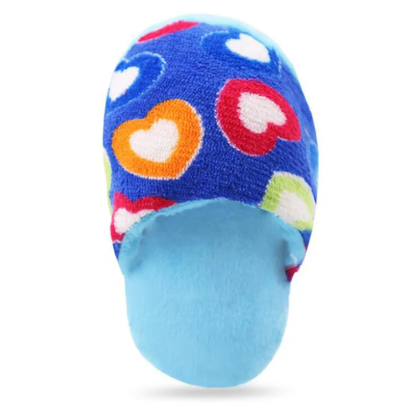 Squeaky Plush Slipper Toy for Dogs - view 7